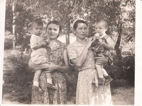 Мама Галя и брат Павел