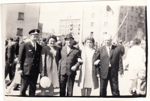 На демонстрации