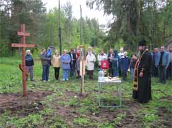 Закладка храма